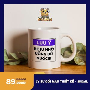 Ly sứ đổi màu in hình theo yêu cầu