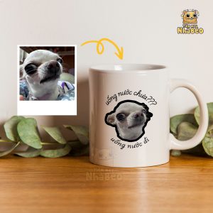 Ly sứ đổi màu in hình theo yêu cầu
