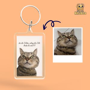 Ảnh móc khóa in hình theo yêu cầu