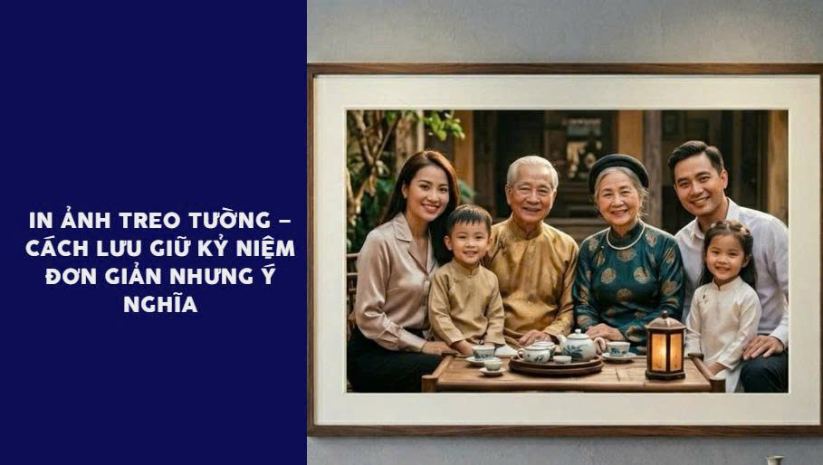 khung in hình treo tường